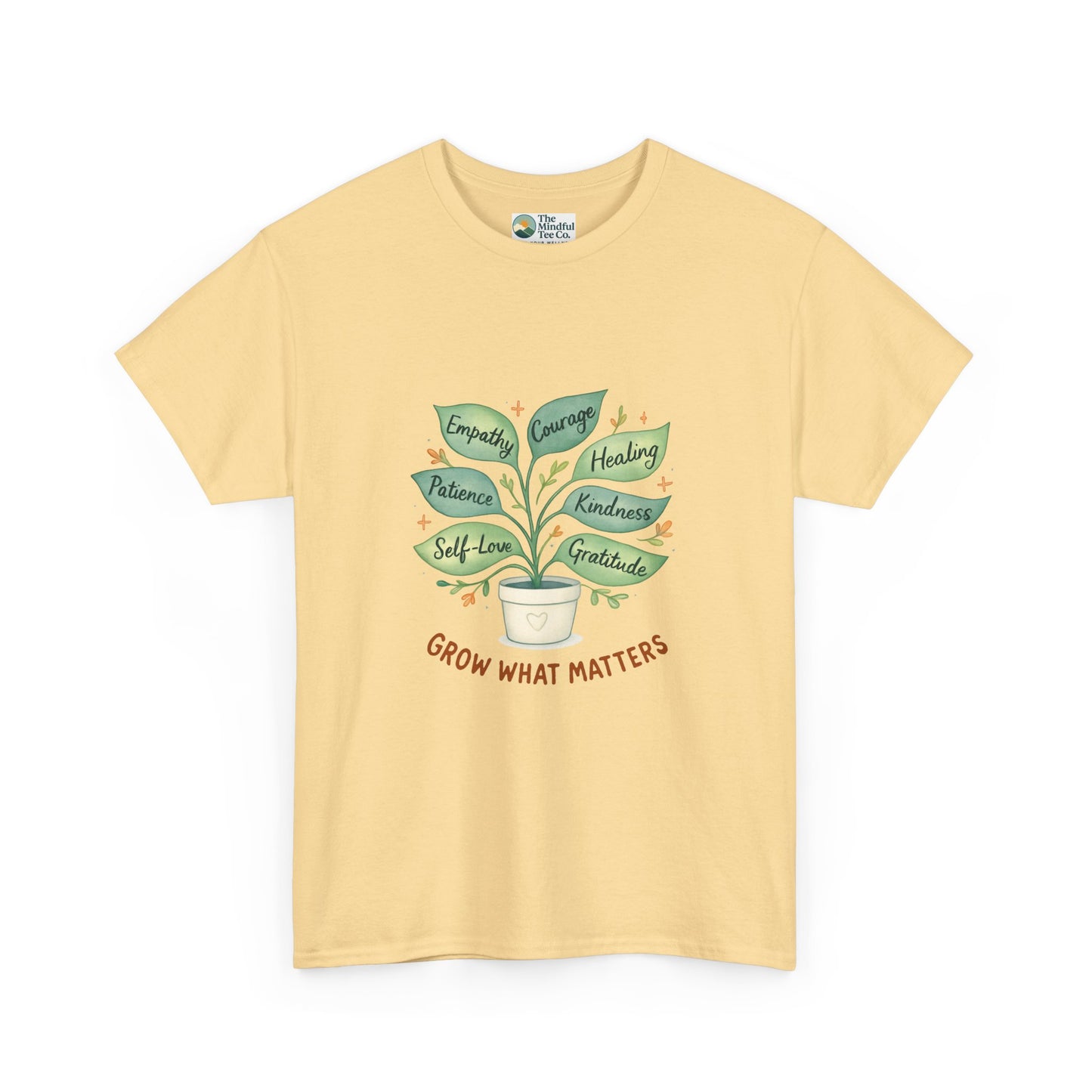 Grow What Matters T-Shirt – Self-Growth  Tee