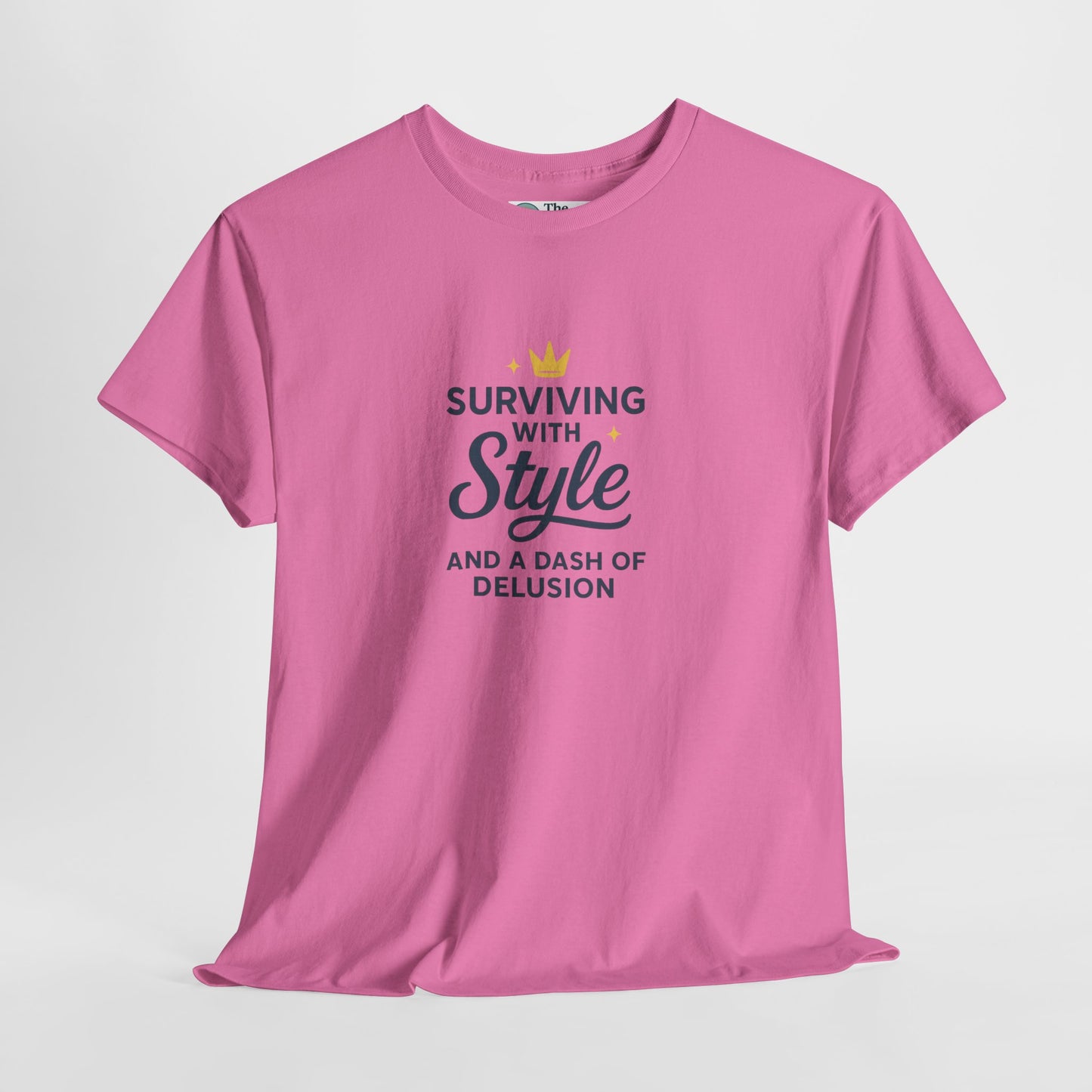 Surviving with Style T-Shirt – Mental Health & Self-Care Tee