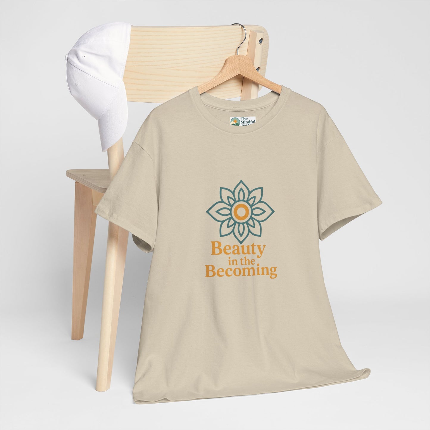 Beauty in the Becoming T-Shirt – Mandala & Mindfulness Growth Tee