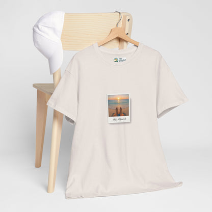 This Moment T-Shirt - Ocean Sunset Mindfulness Tee