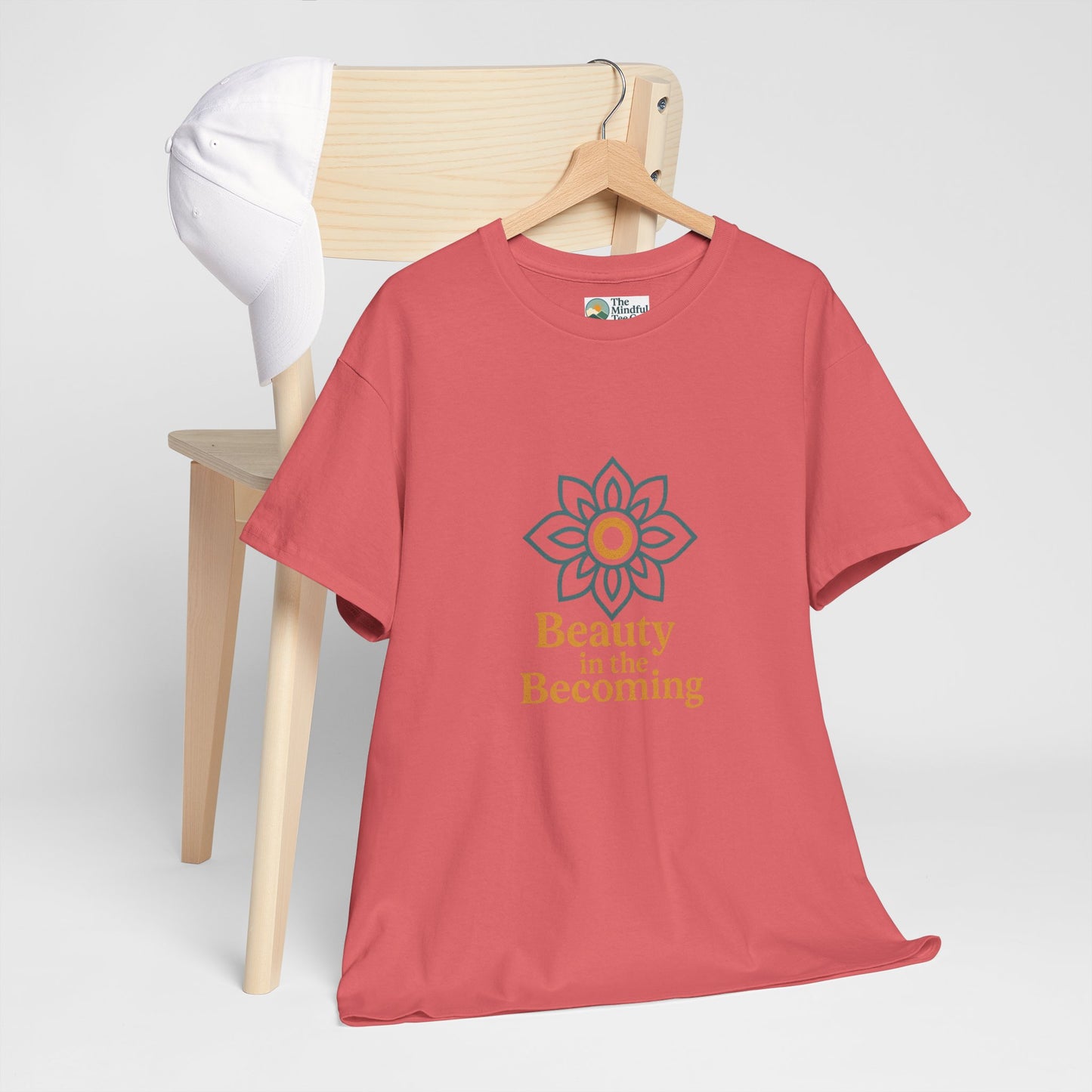 Beauty in the Becoming T-Shirt – Mandala & Mindfulness Growth Tee