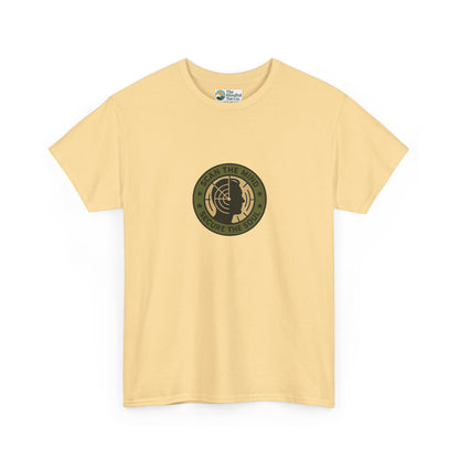 Scan the Mind, Secure the Soul T-Shirt – Military Awareness & Strength  Tee
