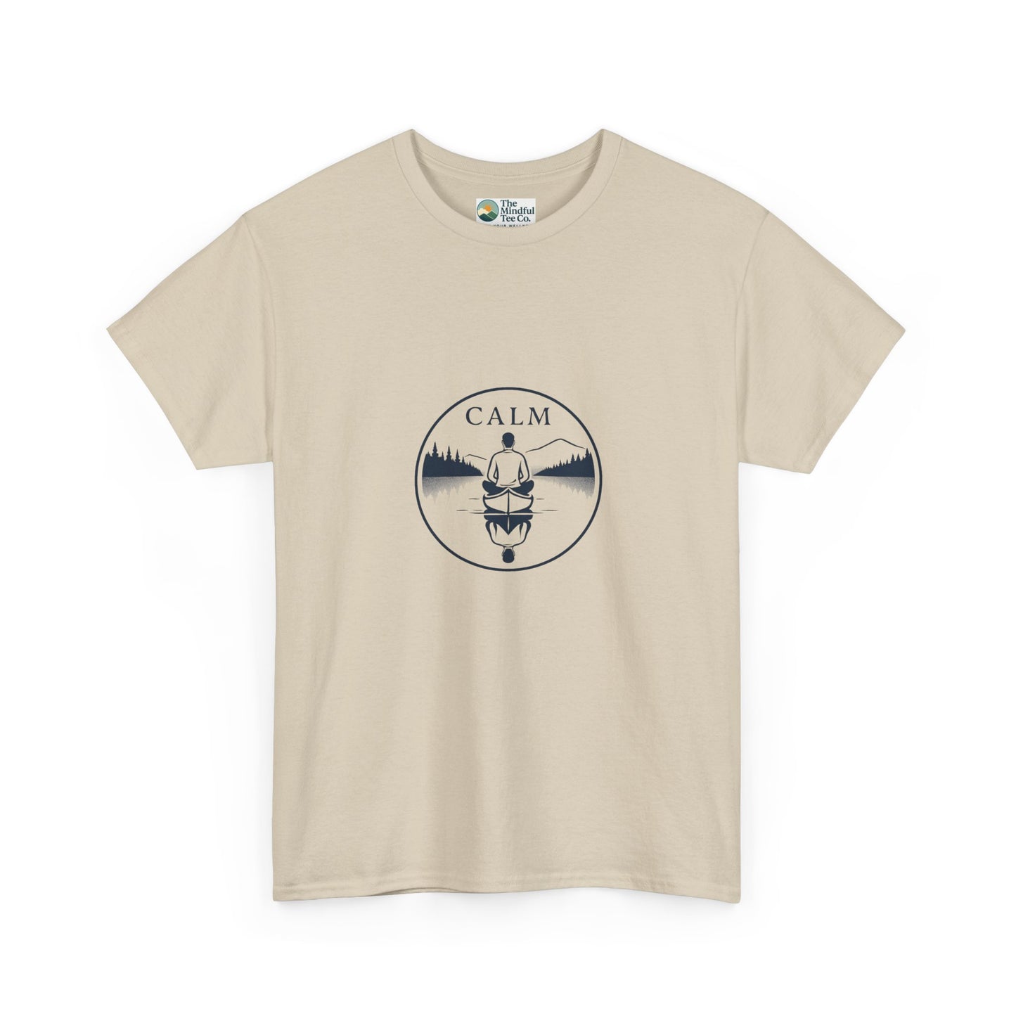 Calm T-Shirt – Minimalist Meditation Tee