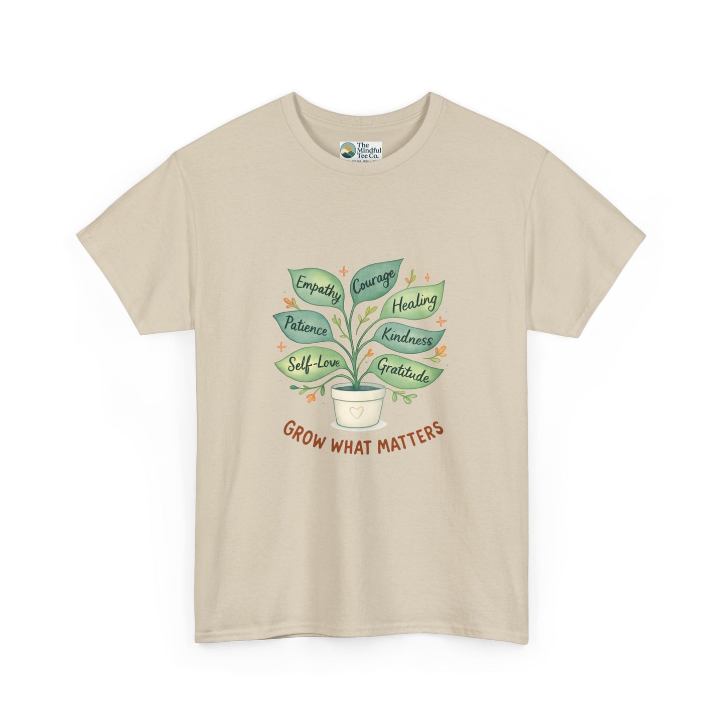 Grow What Matters T-Shirt – Self-Growth  Tee
