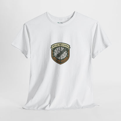 Break the Stigma T-Shirt – Military Mental Health Tee