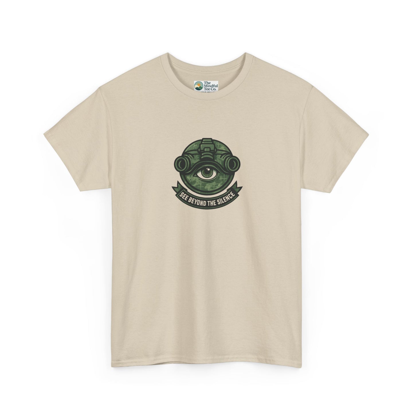 See Beyond the Silence T-Shirt – Military Awareness & Mental Strength  Tee