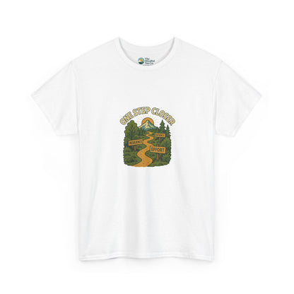One Step Closer T-Shirt – Motivational Growth & Resilience  Tee