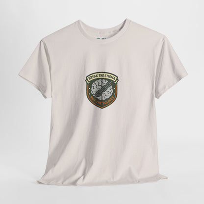 Break the Stigma T-Shirt – Military Mental Health Tee