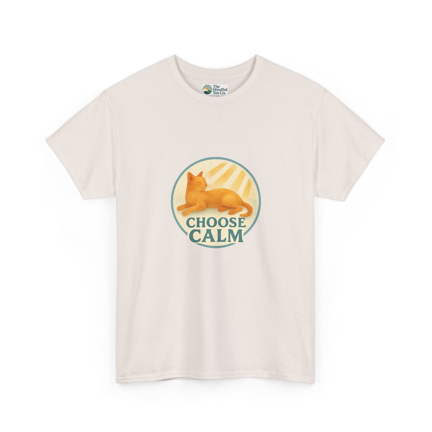 Choose Calm T-Shirt – Relaxing Cat Tee