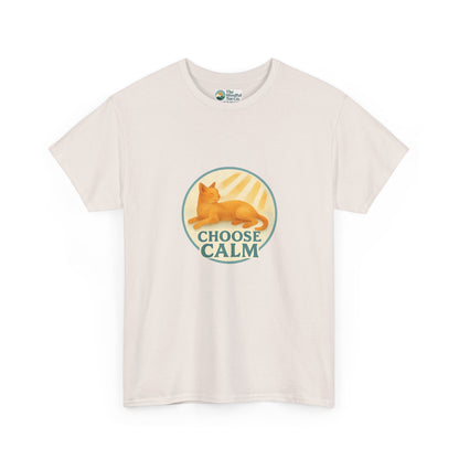 Choose Calm T-Shirt – Relaxing Cat Tee
