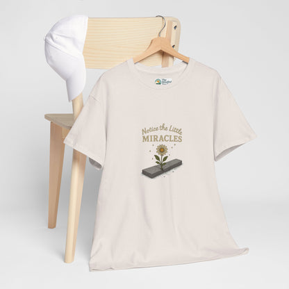 Notice the Little Miracles T-Shirt – Inspirational Mindfulness Tee