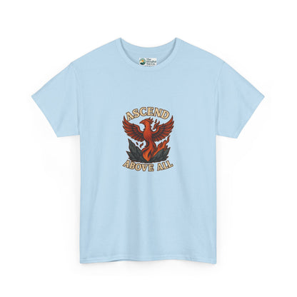 Ascend Above All T-Shirt – Phoenix Rising Strength Design