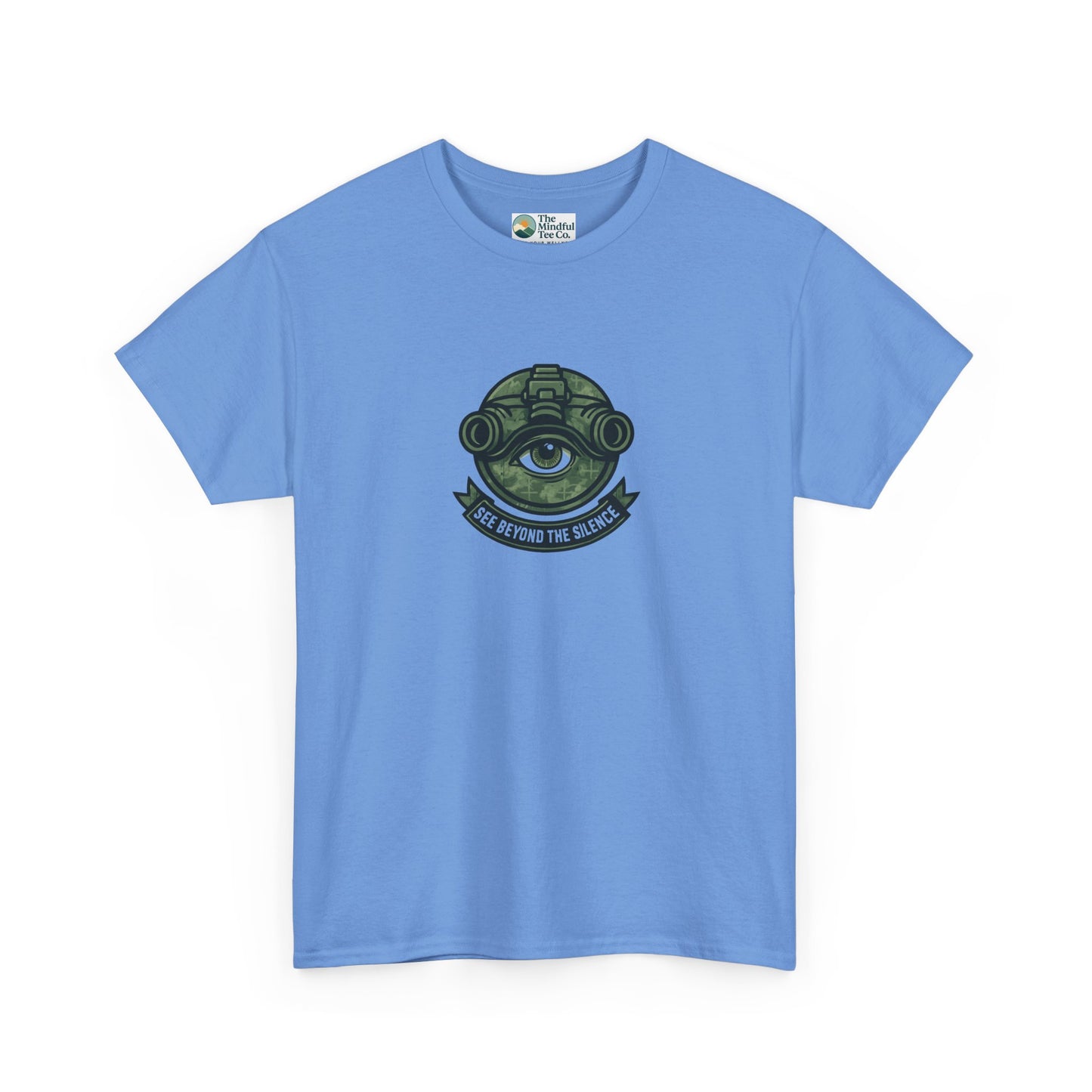 See Beyond the Silence T-Shirt – Military Awareness & Mental Strength  Tee