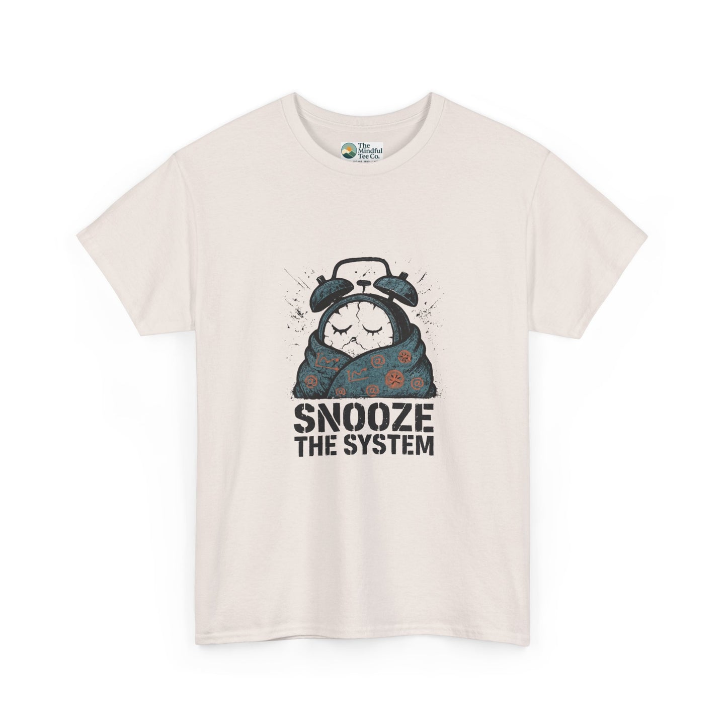 Snooze the System T-Shirt – Anti-Hustle Graphic Tee