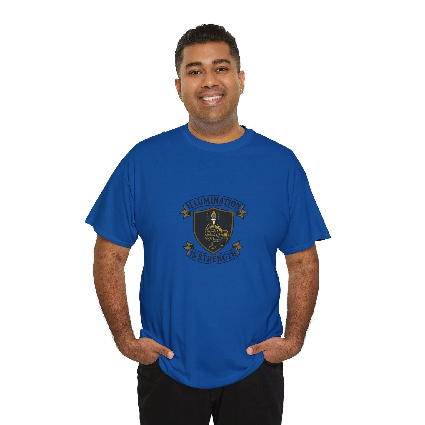 Illumination Is Strength T-Shirt – Military Resilience & Awareness  Tee