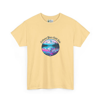 Embrace Your Chill Side T-Shirt– Peace Over Chaos Tee