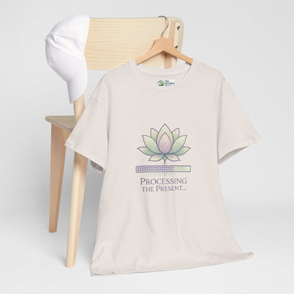 Processing the Present T-Shirt – Mindfulness & Balance Tee