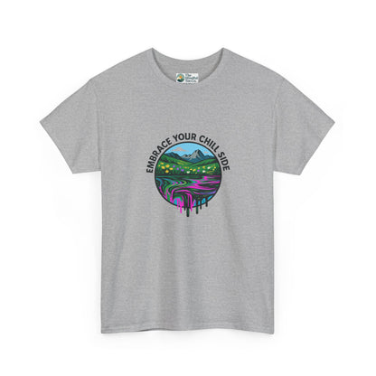 Embrace Your Chill Side T-Shirt - Alpine Meadow Meltdown Tee