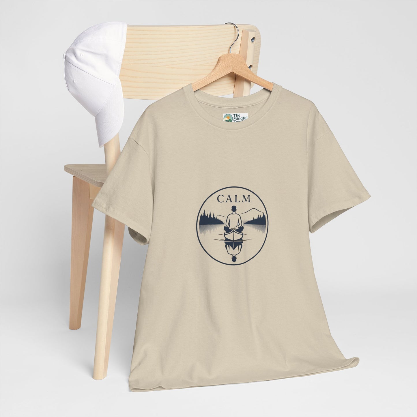 Calm T-Shirt – Minimalist Meditation Tee