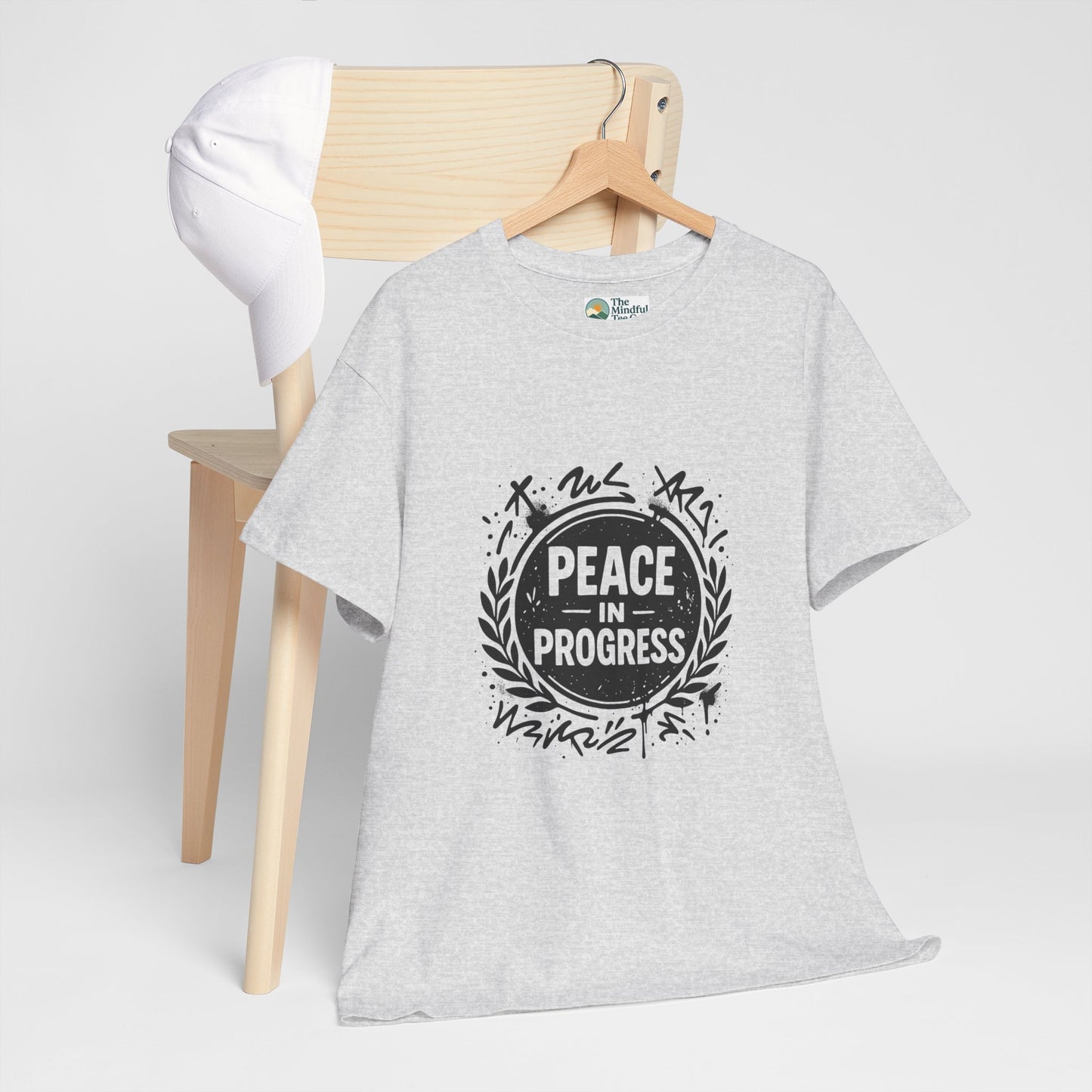 Peace in Progress T-Shirt – Streetwear Mindfulness Tee