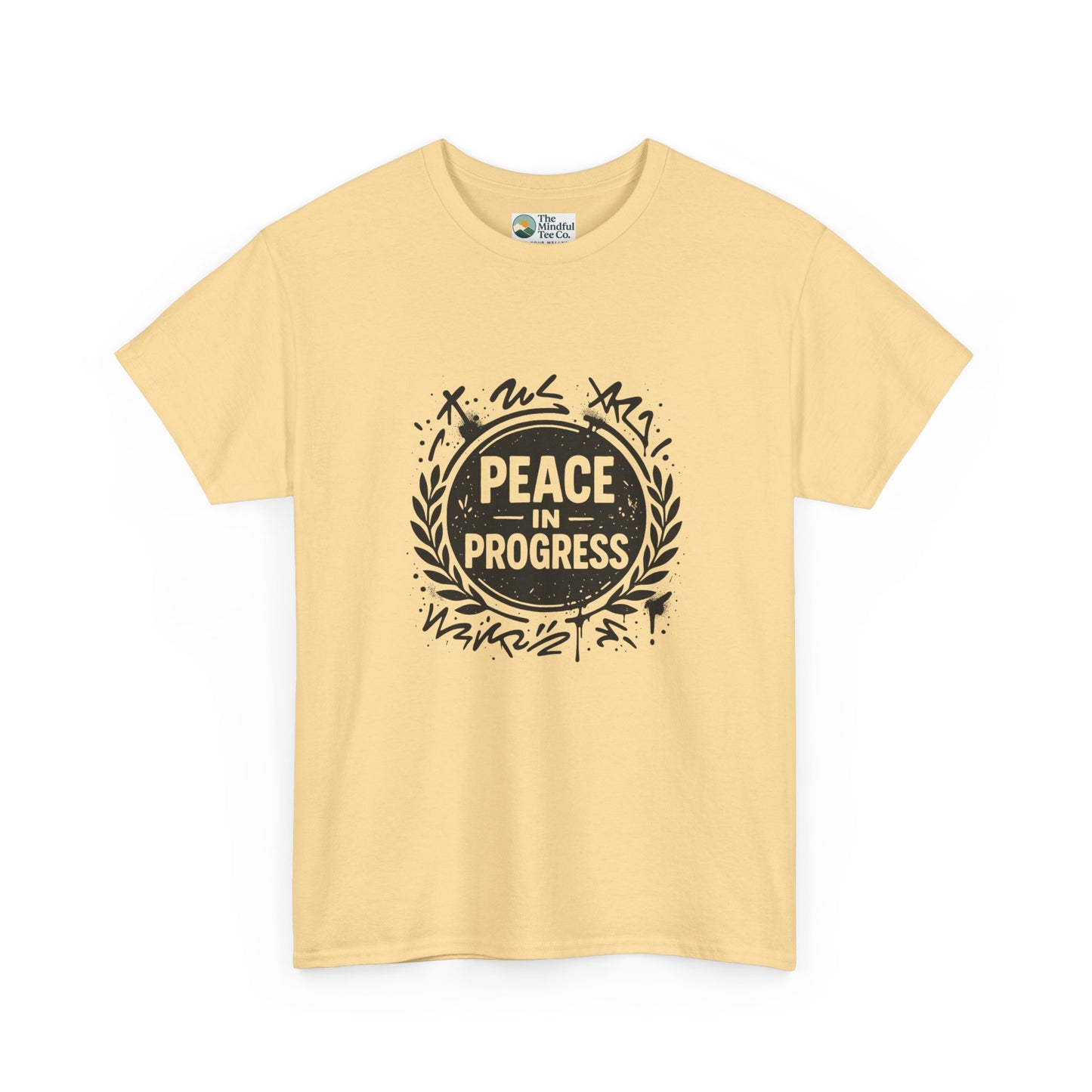 Peace in Progress T-Shirt – Streetwear Mindfulness Tee