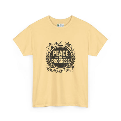 Peace in Progress T-Shirt – Streetwear Mindfulness Tee