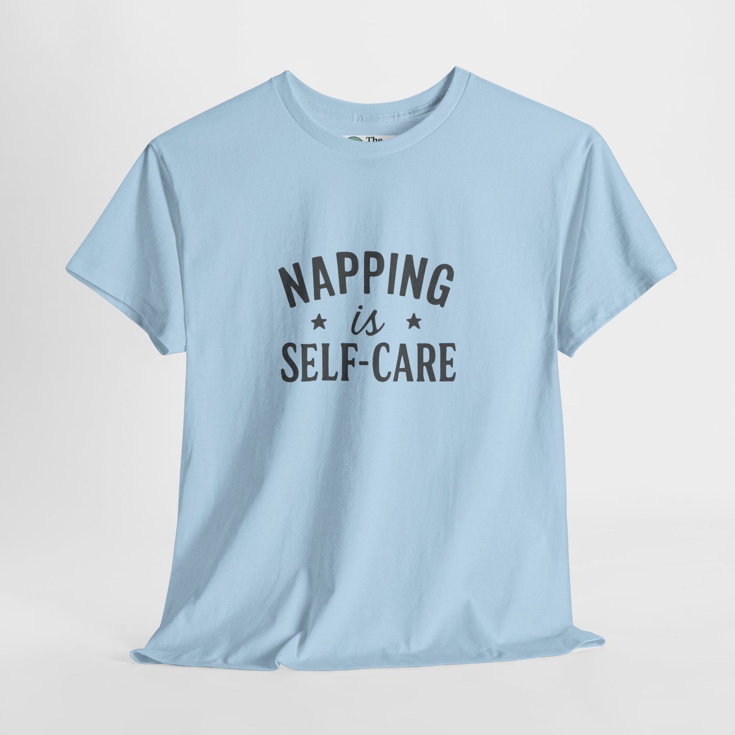 Napping Is Self-Care T-Shirt – Funny Mental Health Tee