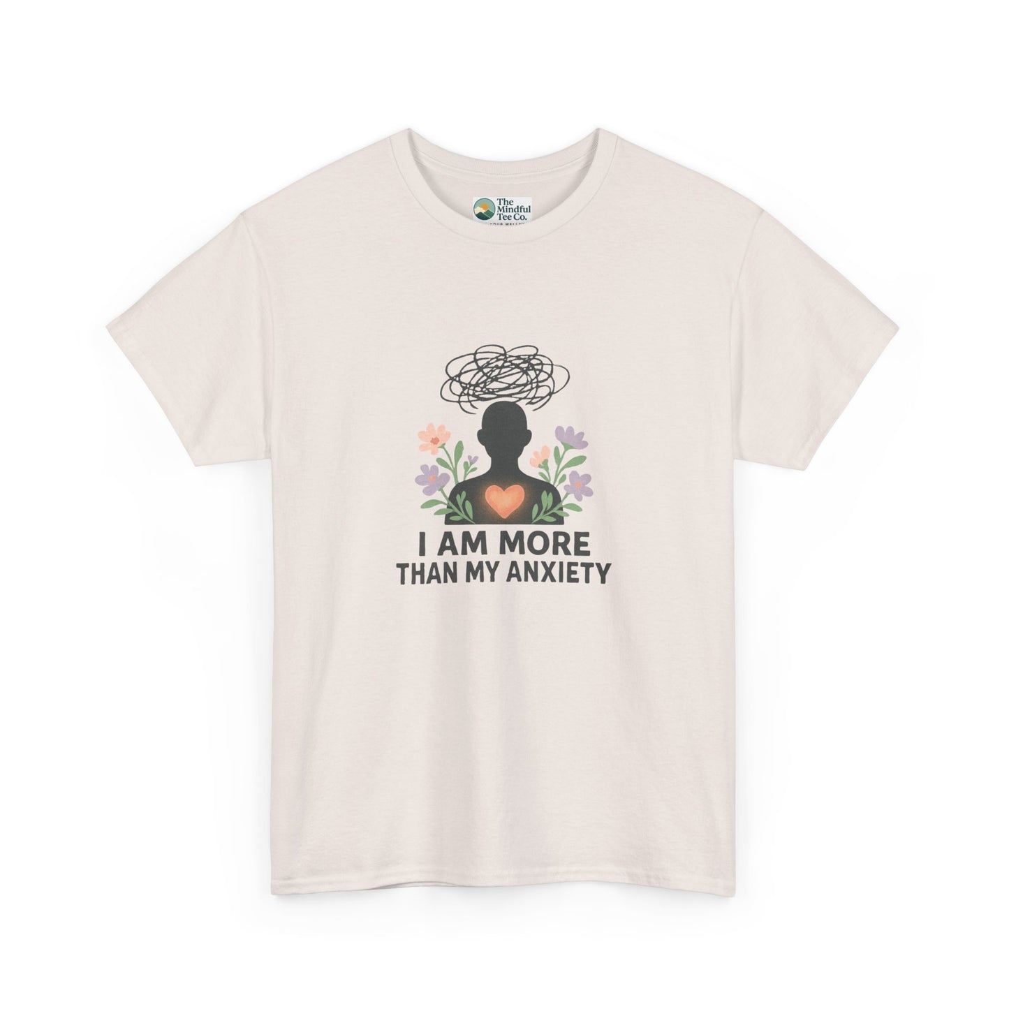 I Am More Than My Anxiety T-Shirt – Mental Health Awareness Tee