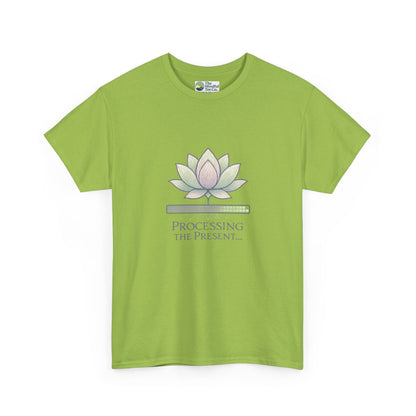 Processing the Present T-Shirt – Mindfulness & Balance Tee