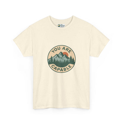 You Are Capable T-Shirt – Motivational Mountain Tee