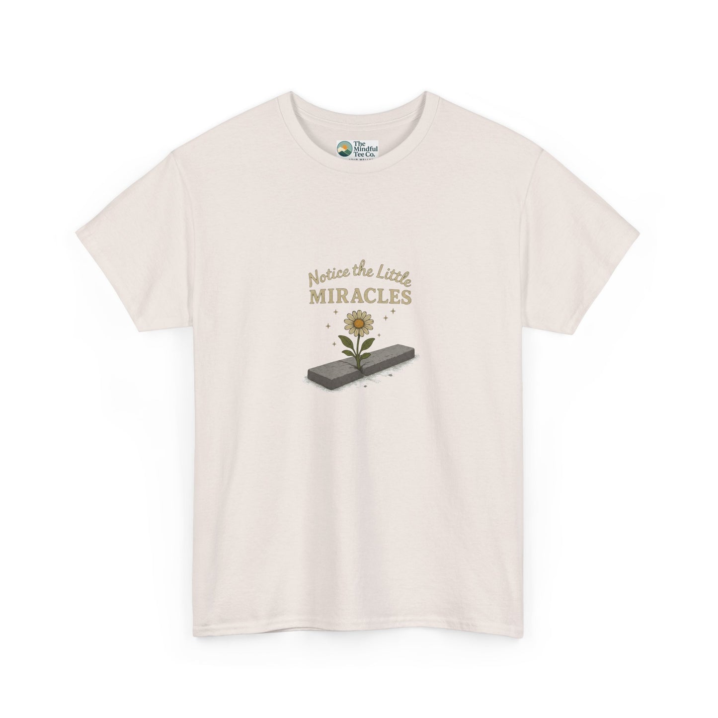 Notice the Little Miracles T-Shirt – Inspirational Mindfulness Tee