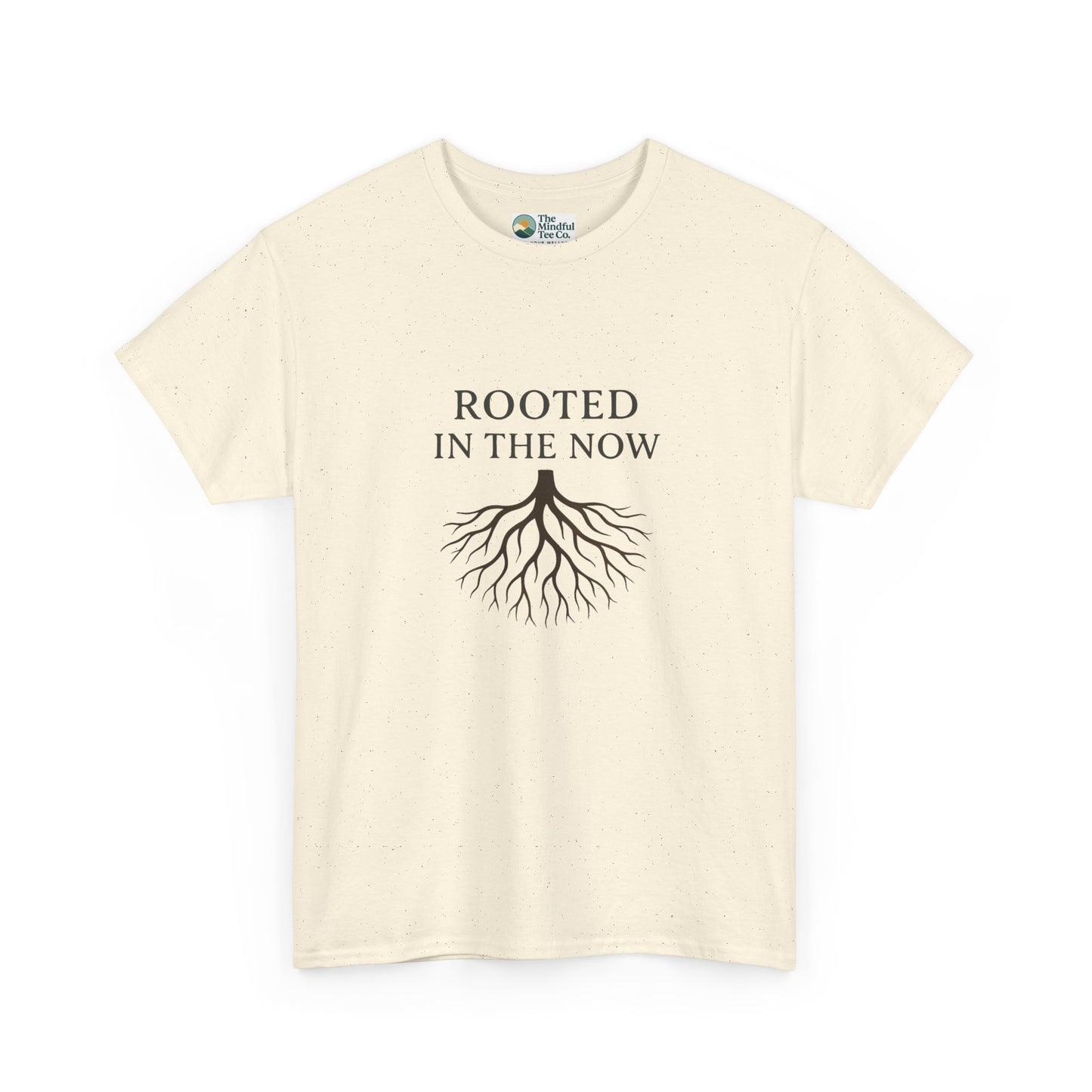Rooted in the Now T-Shirt – Mindfulness & Grounding Tee