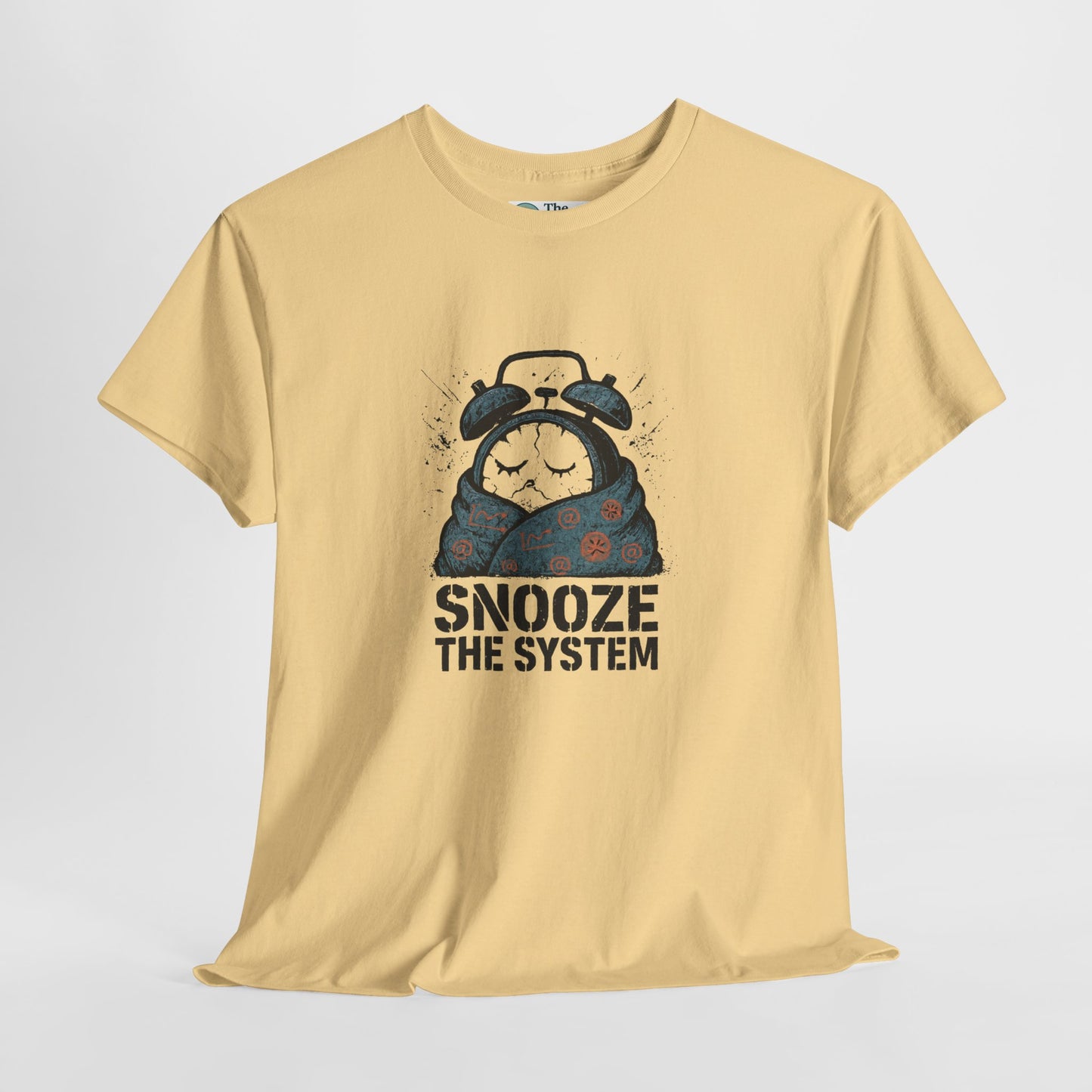 Snooze the System T-Shirt – Anti-Hustle Tee