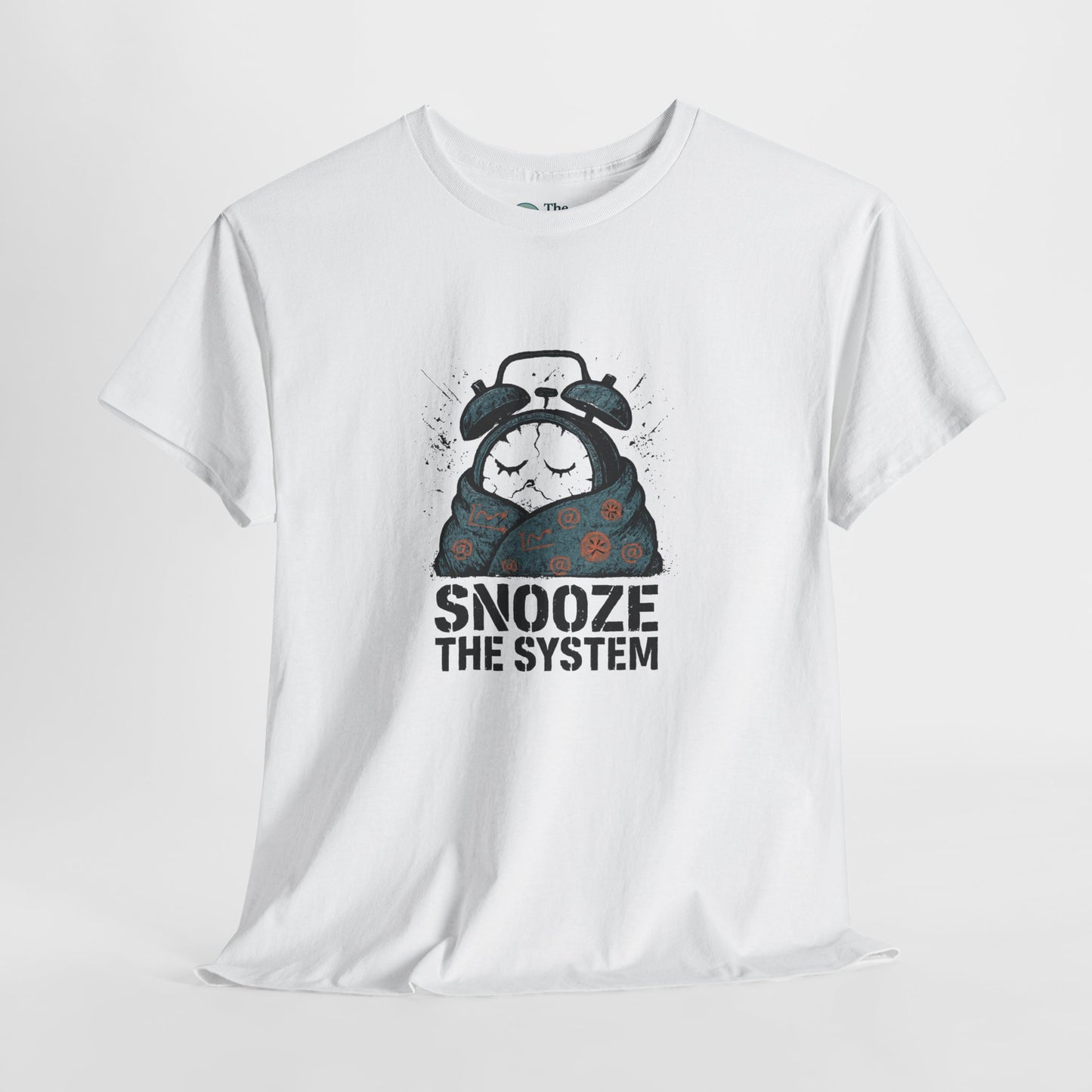 Snooze the System T-Shirt – Anti-Hustle Tee
