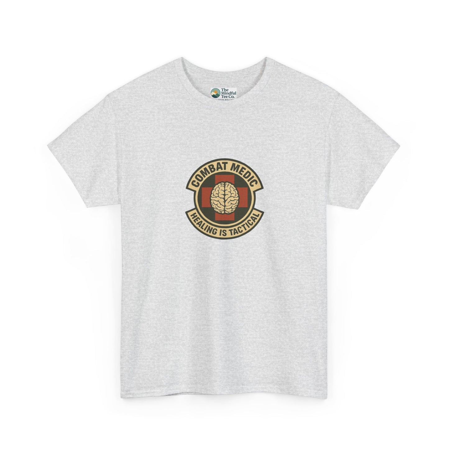 Combat Medic T-Shirt – Healing Is Tactical Graphic Tee