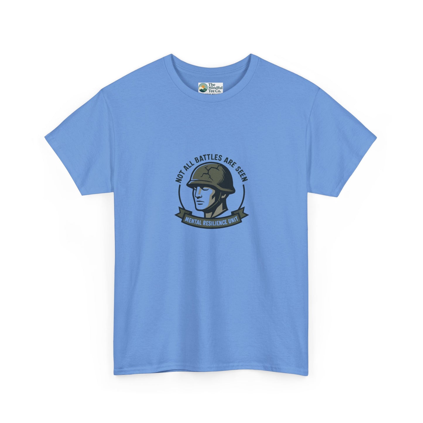 Not All Battles Are Seen T-Shirt – Military Strength & Awareness  Tee