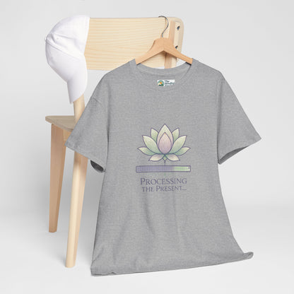 Processing the Present T-Shirt – Mindfulness & Balance Tee
