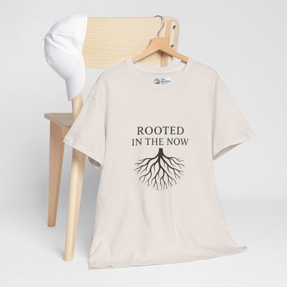 Rooted in the Now T-Shirt – Mindfulness & Grounding Tee