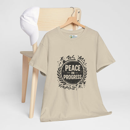 Peace in Progress T-Shirt – Streetwear Mindfulness Tee