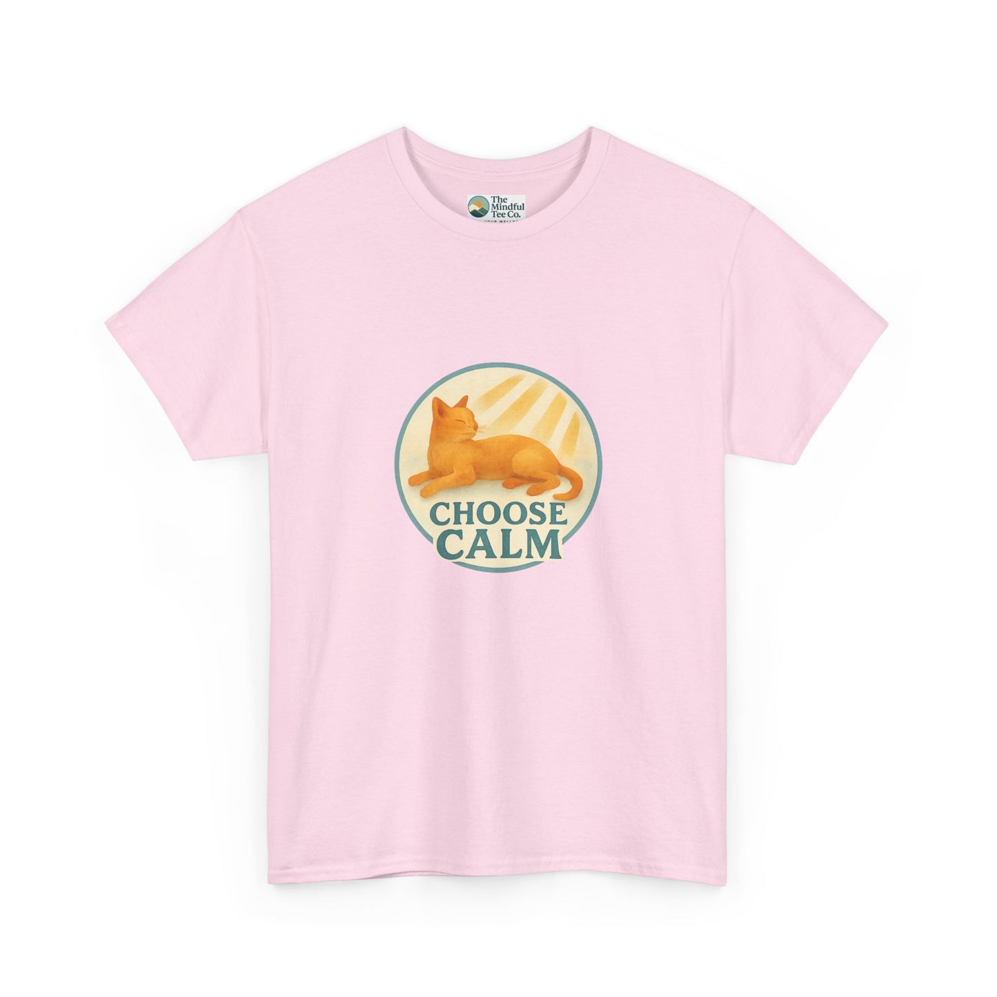 Choose Calm T-Shirt – Relaxing Cat Tee