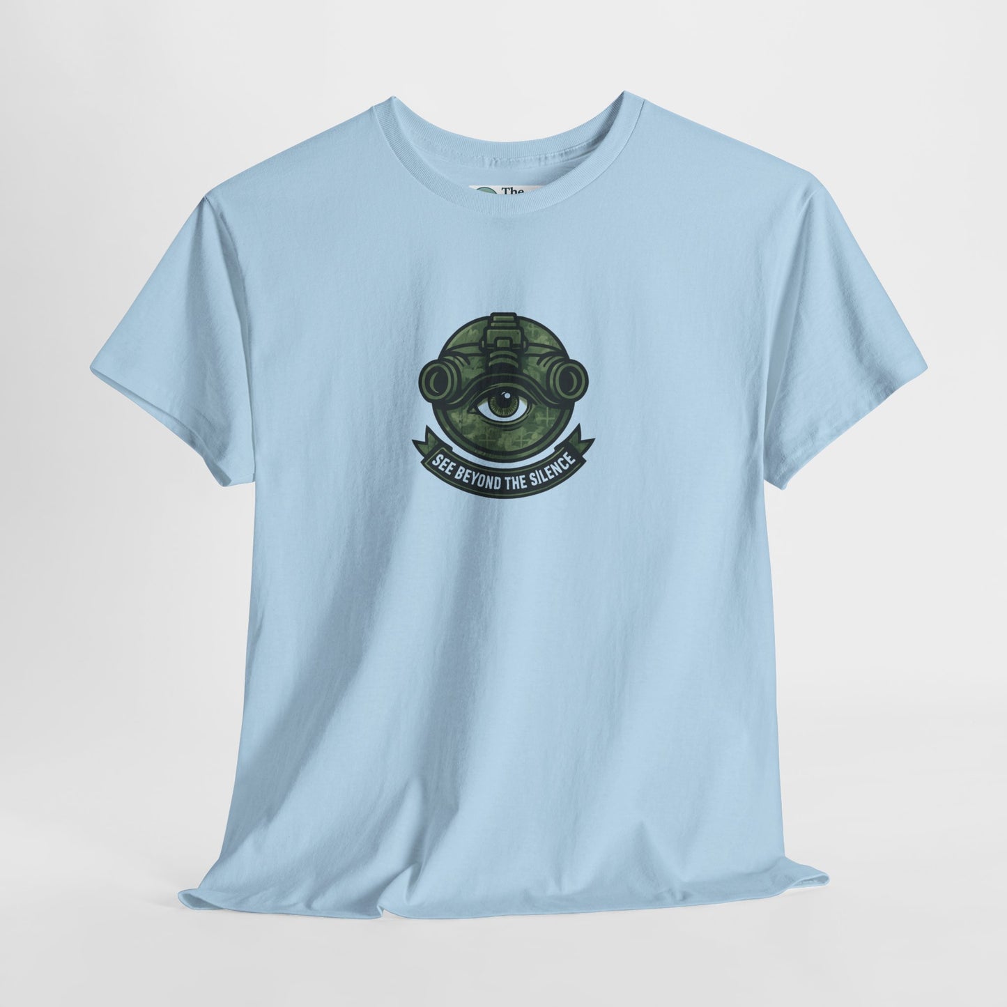 See Beyond the Silence T-Shirt – Military Awareness & Mental Strength  Tee