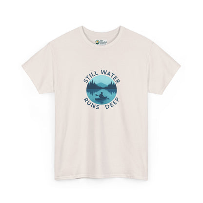 Still Water Runs Deep T-Shirt – Lake Reflection Mental Health Tee