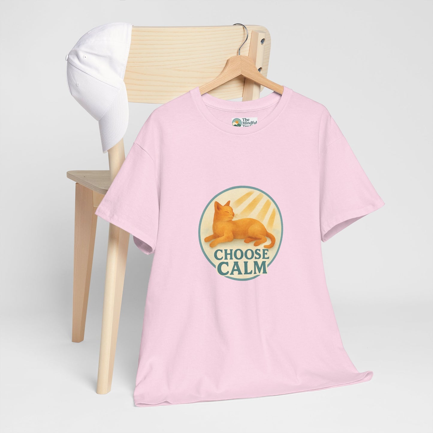 Choose Calm T-Shirt – Relaxing Cat Tee