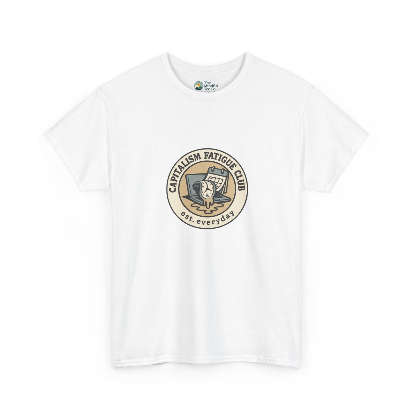Capitalism Fatigue Club T-Shirt – Burnout Culture Tee