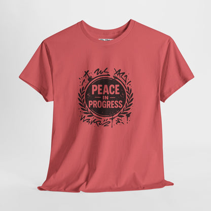 Peace in Progress T-Shirt – Streetwear Mindfulness Tee