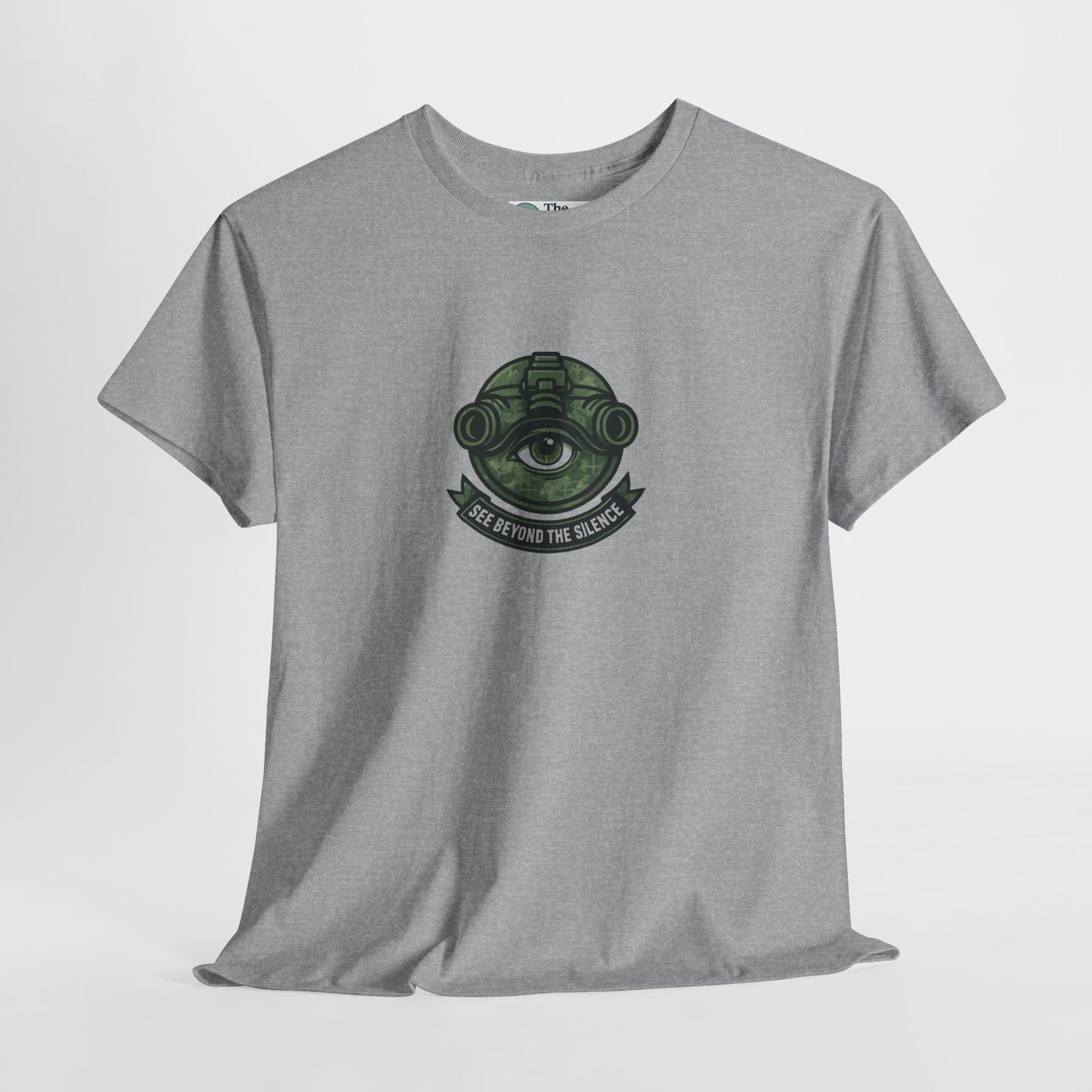 See Beyond the Silence T-Shirt – Military Awareness & Mental Strength  Tee