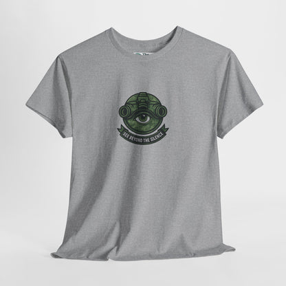 See Beyond the Silence T-Shirt – Military Awareness & Mental Strength  Tee
