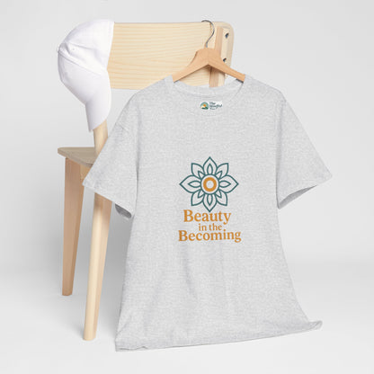 Beauty in the Becoming T-Shirt – Mandala & Mindfulness Growth Tee