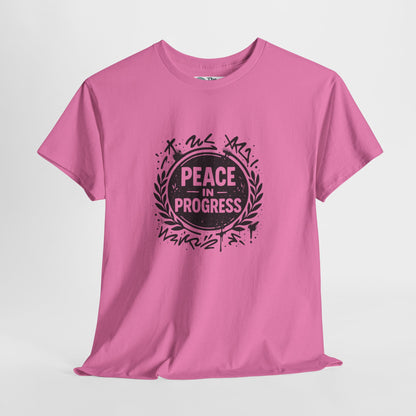 Peace in Progress T-Shirt – Streetwear Mindfulness Tee