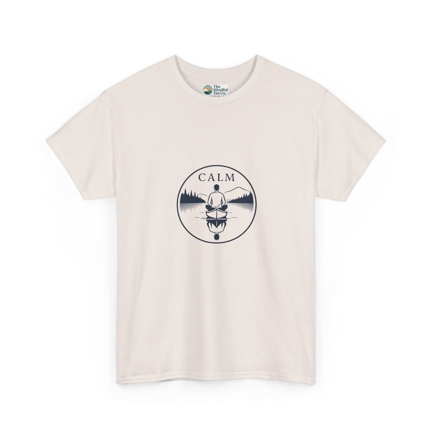 Calm T-Shirt – Minimalist Meditation Tee
